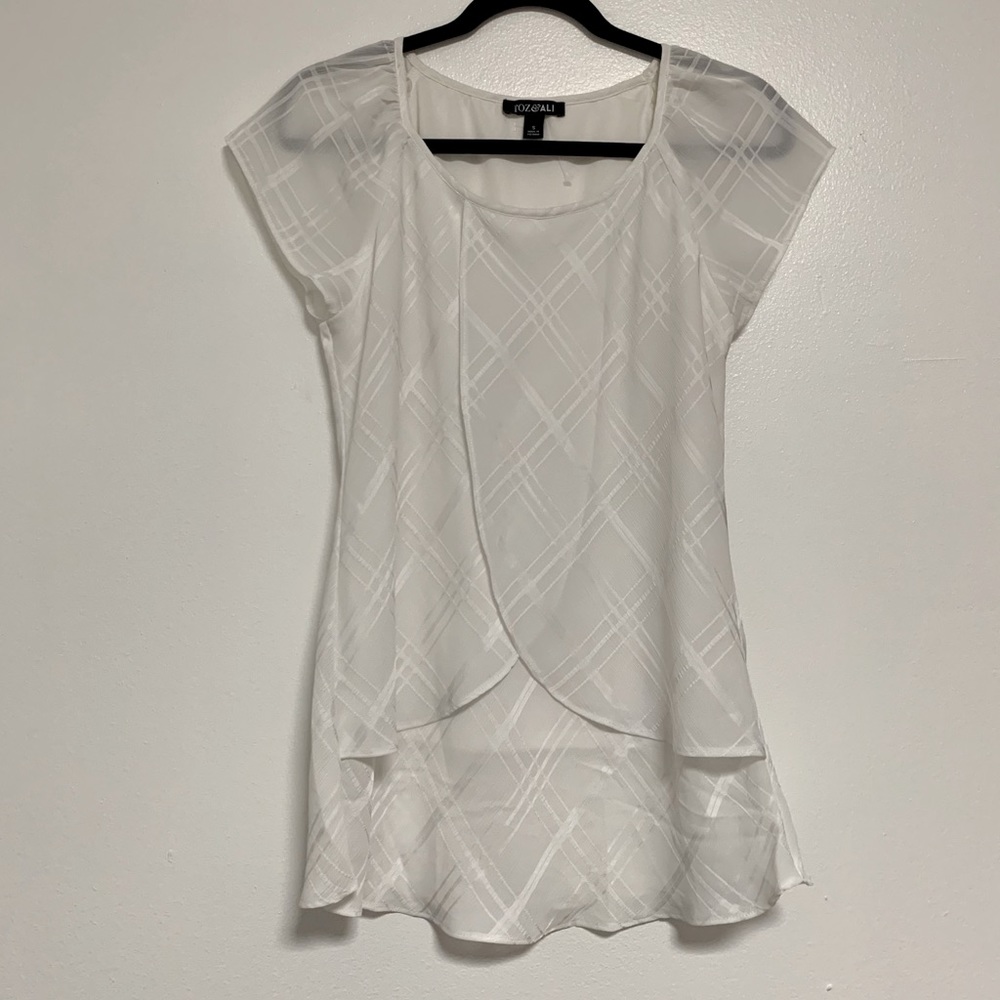 🆕Roz & Ali Short Sleeve Blouse